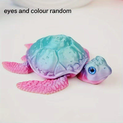 3D Printed Turtle Ornament, Home Decor Ornament Collection Hobby Halloween and Christmas Decoration, Home Decor