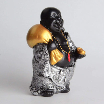 Buddha Statue Buddha Decor Laughing Buddha Statue for Home Decor Buddhist Decor Gold Buddha Statues for Home Decor