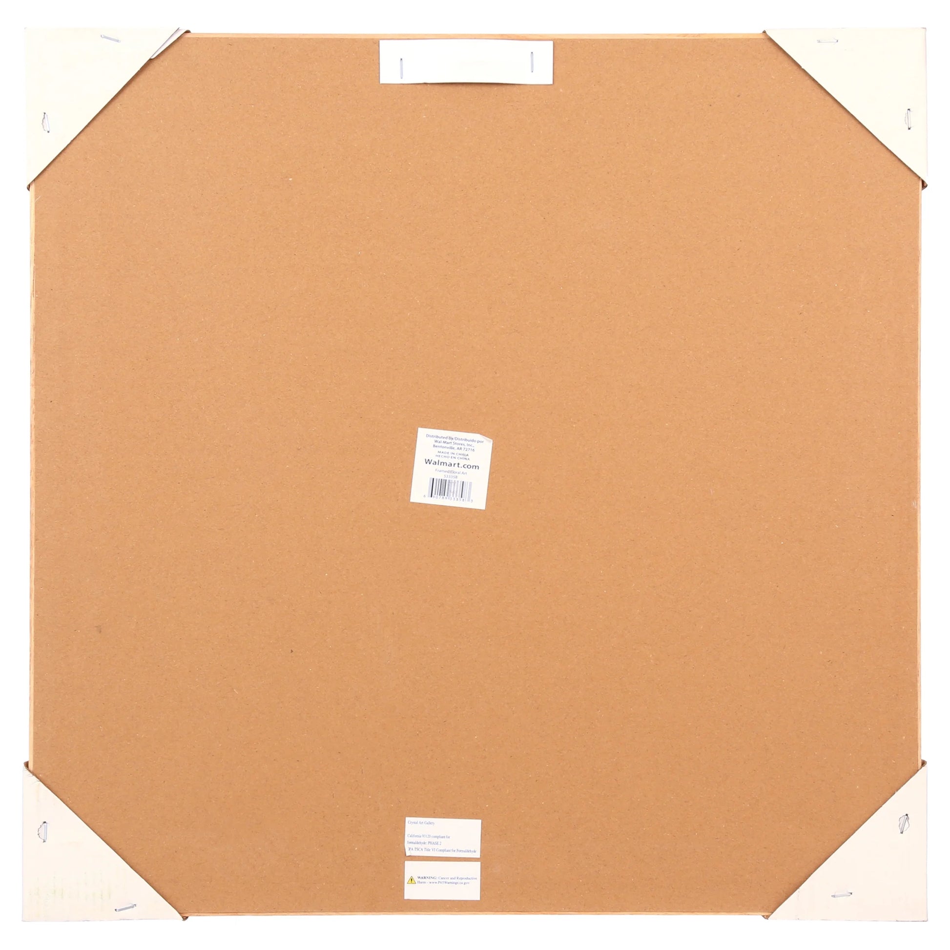 Crystal Art Gallery Rattan Floral Wall Art Natural Boho Home Decor